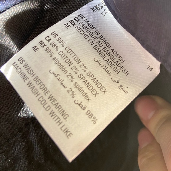 Style & Co navy capris NWT - Picture 6 of 8